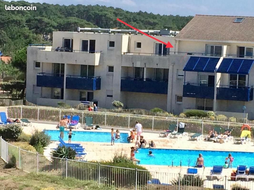 Appartement Superbe T3 Les Pieds Dans L'Eau, Parking, Piscine En Ete à Lacanau Extérieur photo